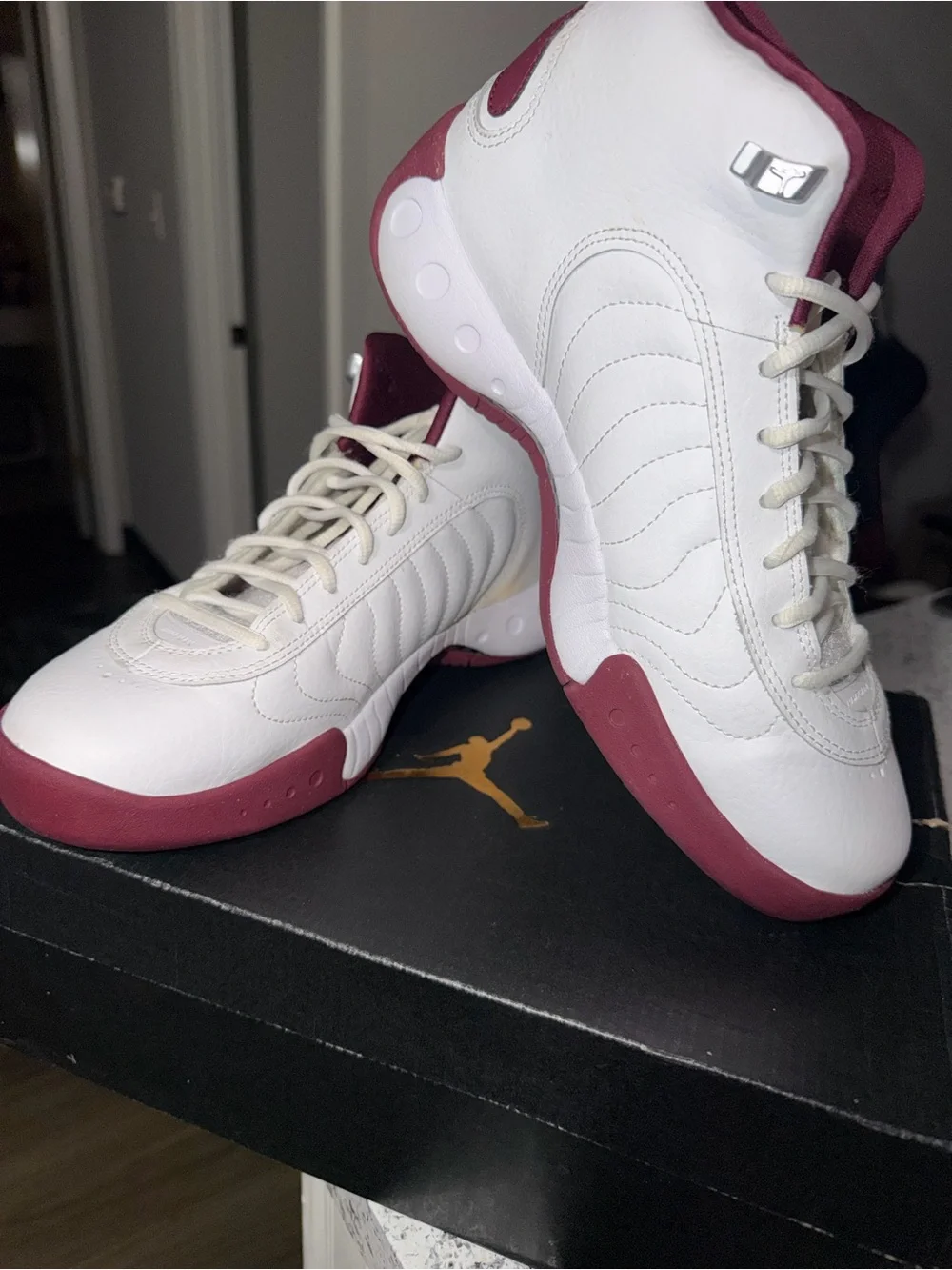 Nike Air Jordan Jumpman Pro Cherrywood White Red Mens 9 Dn3686-103